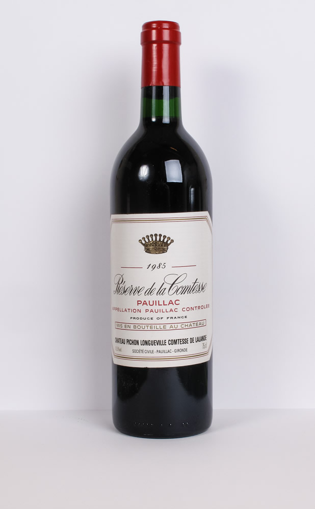 Chateau Pichon Longueville Comtesse de Lalande Reserve de la Comtesse 1985