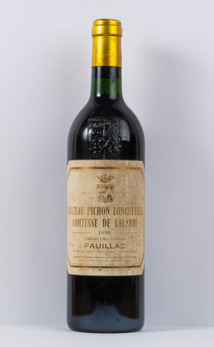 Chateau Pichon Longueville Comtesse de Lalande 1990